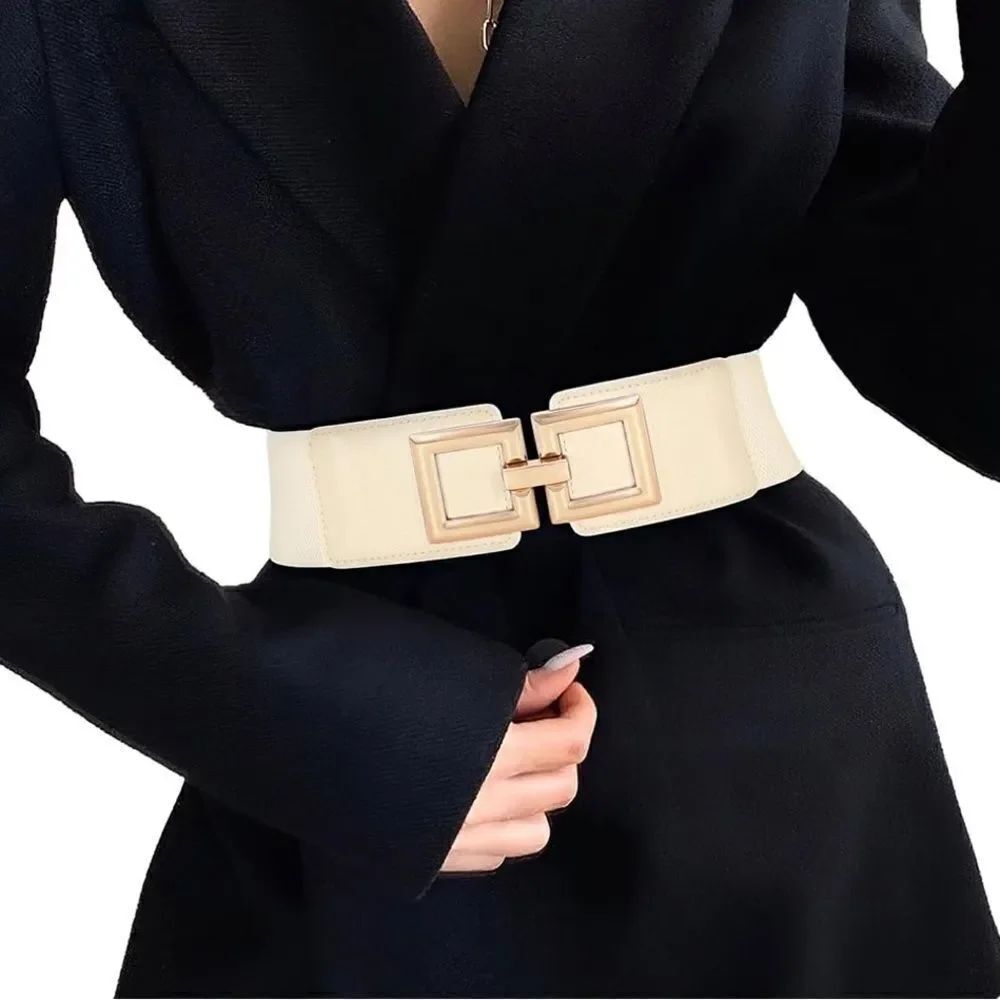 Wide Fashion Belt Elastic Band